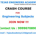 Engineering tuition Crash Course in Delhi