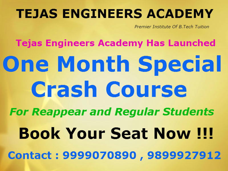 B.Tech Tuitions in Delhi