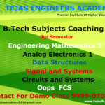 B.Tech Tuitions in Delhi For 3rd Semester Students