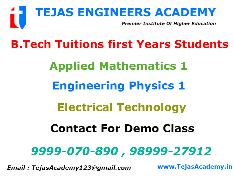 B.Tech Tuition Institutes in Delhi