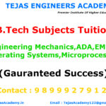 B.Tech Tuitions In Delhi : Tejas Enginees Academy