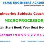 B Tech Tuitions For MICROPROCESSOR SYSTEMS 8086/8085