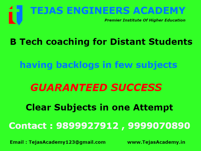 B Tech Tuitions in Delhi