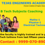 Important note for newly students admitted to Engineering Degree : B.Tech Tuitions in Delhi