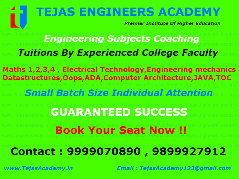 B Tech Tuitions in Delhi