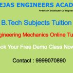 Engineering Mechanics Online Lecture
