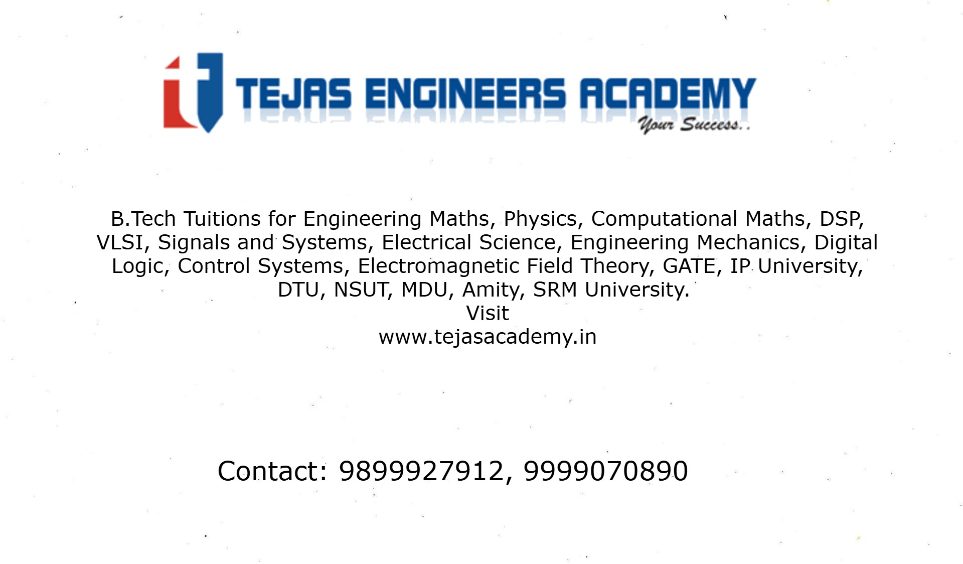 B.Tech tuitions in delhi